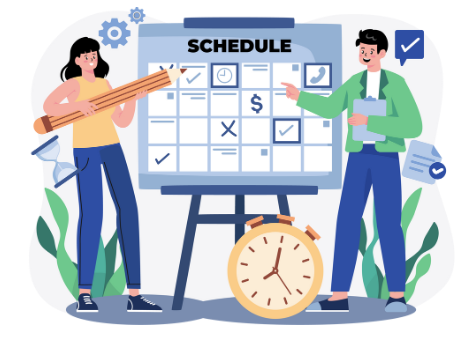 スケジュールを作る