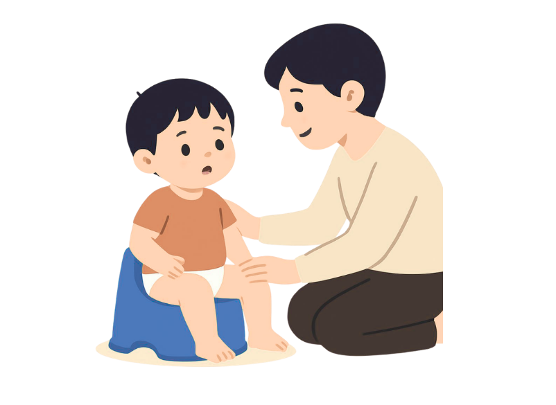 トイトレでは子どもの気持ちを尊重する