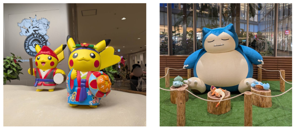 イオンモール沖縄ライカムのポケモンたち